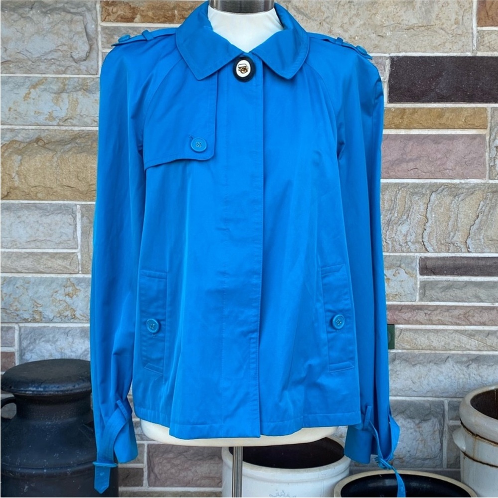 Charter Club Lightweight Blue Jacket